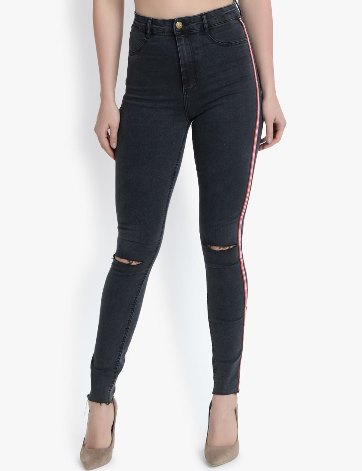 KOTTY Regular Women Grey Jeans 