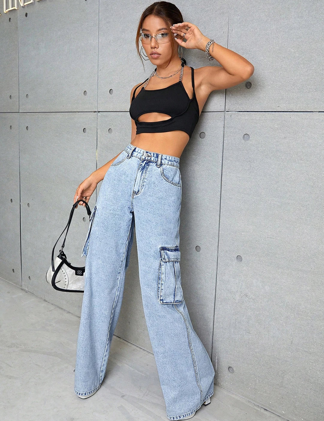 KOTTY Regular Women Light Blue Jeans 