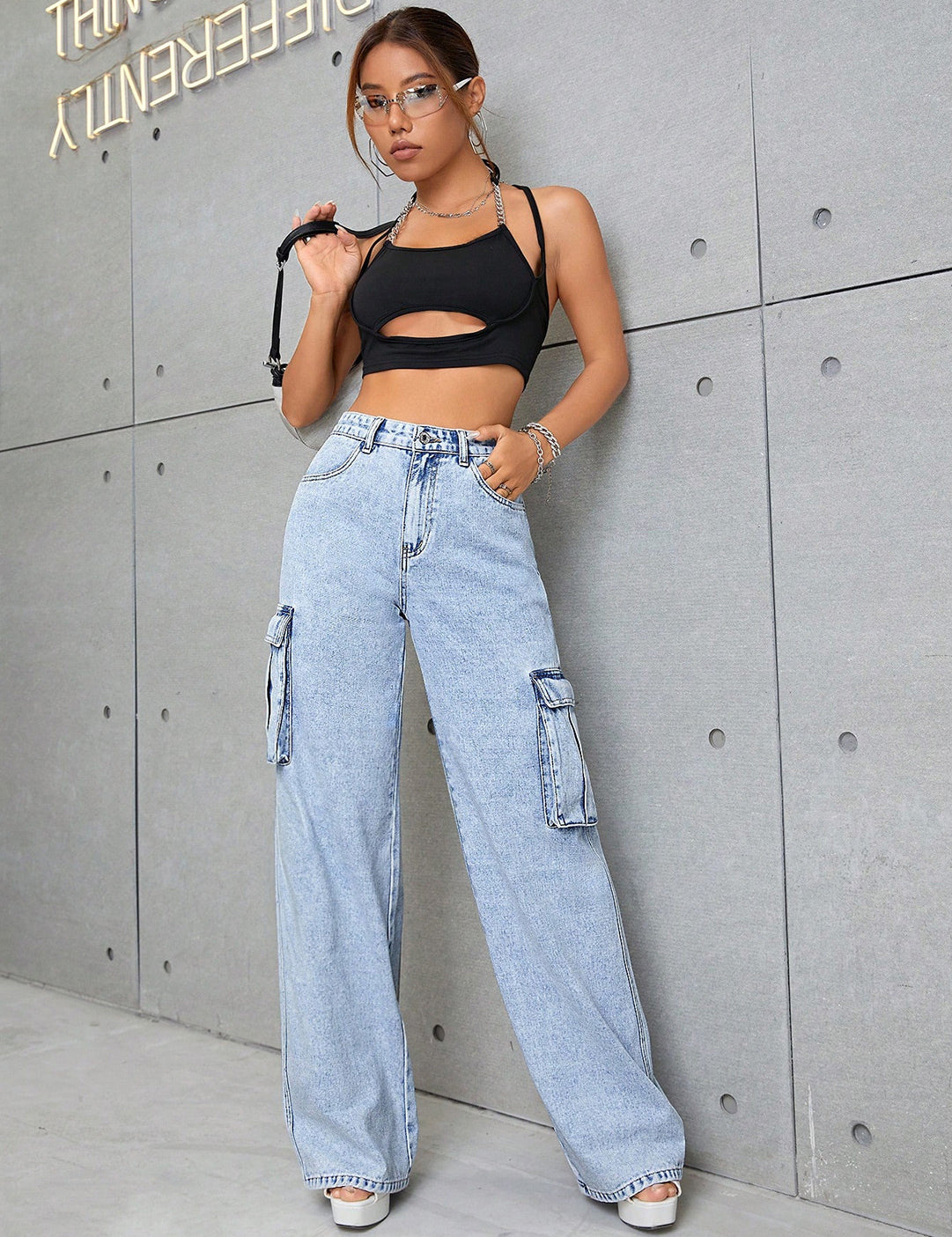 KOTTY Regular Women Light Blue Jeans 