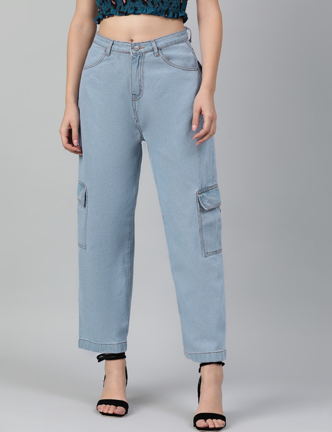 KOTTY Straight Fit Women Light Blue Jeans 