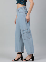 KOTTY Straight Fit Women Light Blue Jeans 