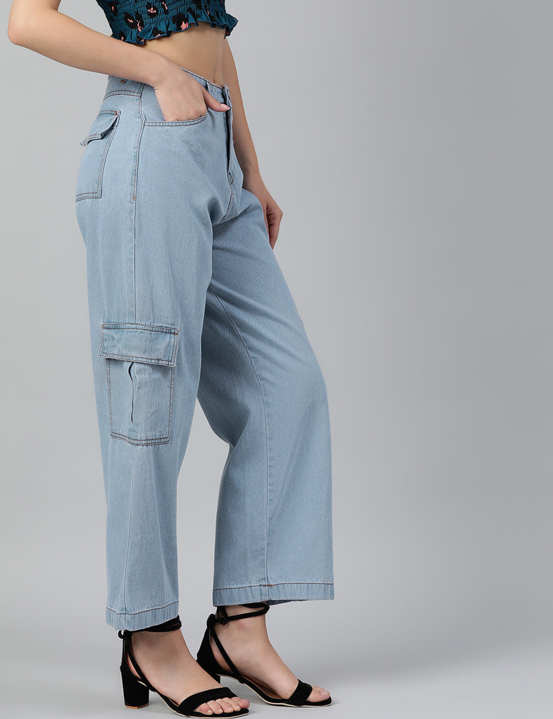 KOTTY Straight Fit Women Light Blue Jeans 