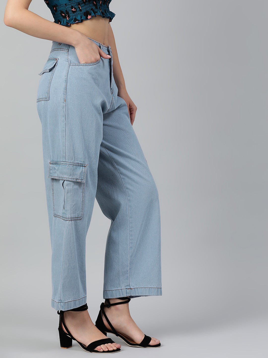 KOTTY Straight Fit Women Light Blue Jeans 