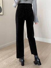 KOTTY Straight Fit Women Black Jeans 
