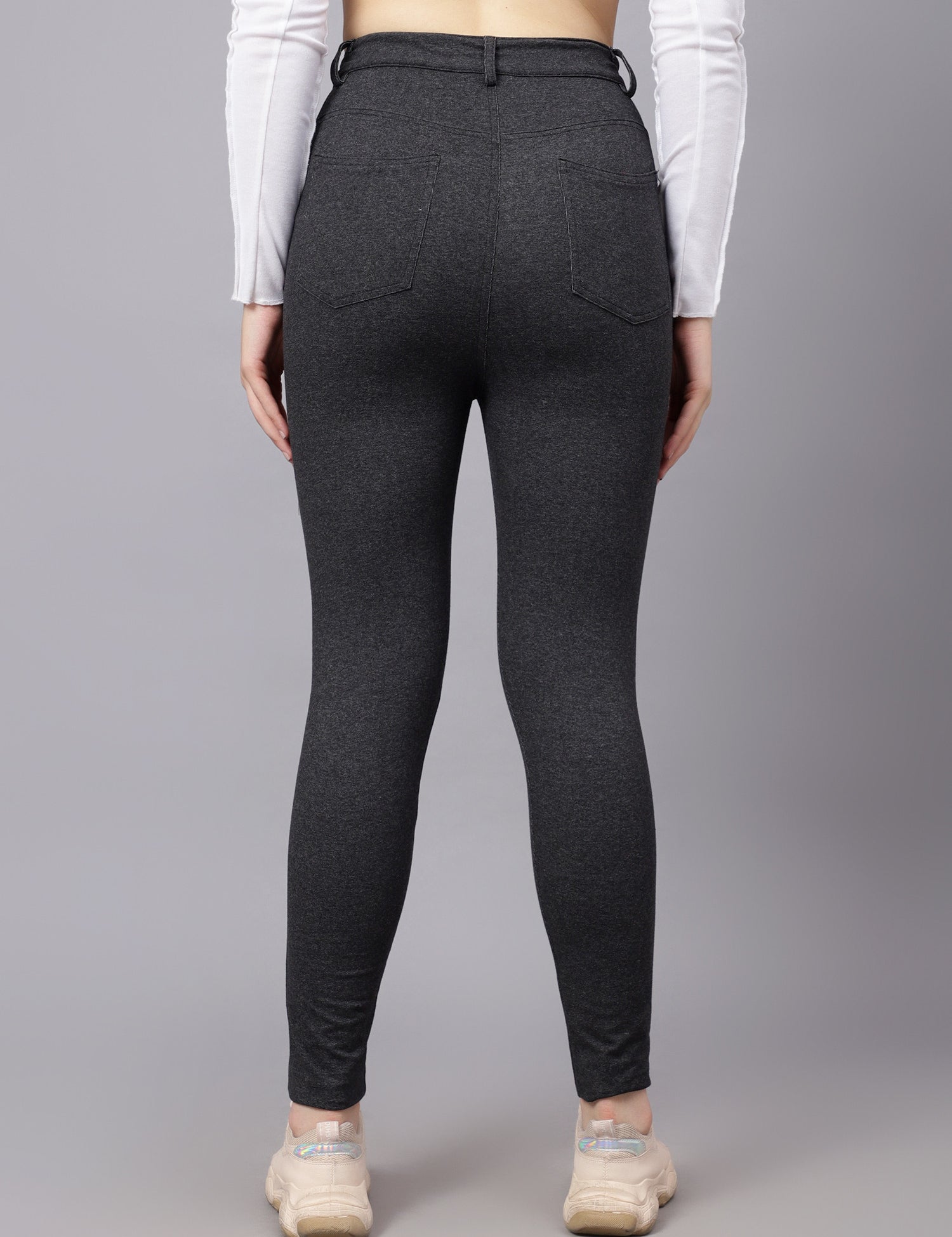 KOTTY Skinny Women Black Jeans 