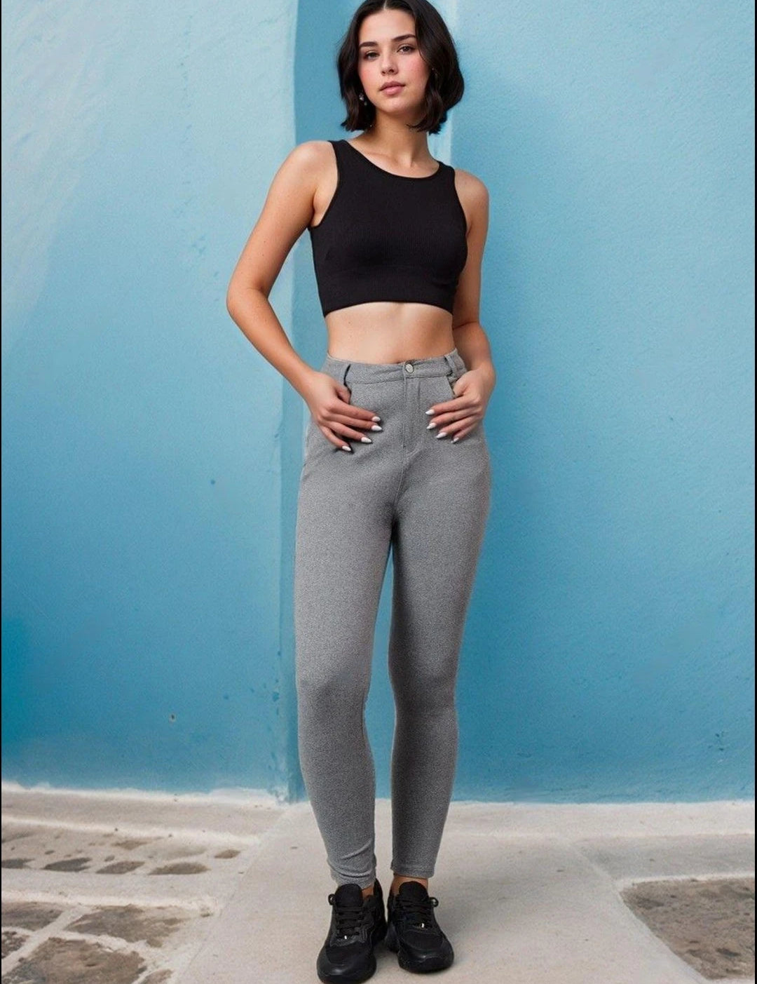 KOTTY Skinny Women Grey Jeans 