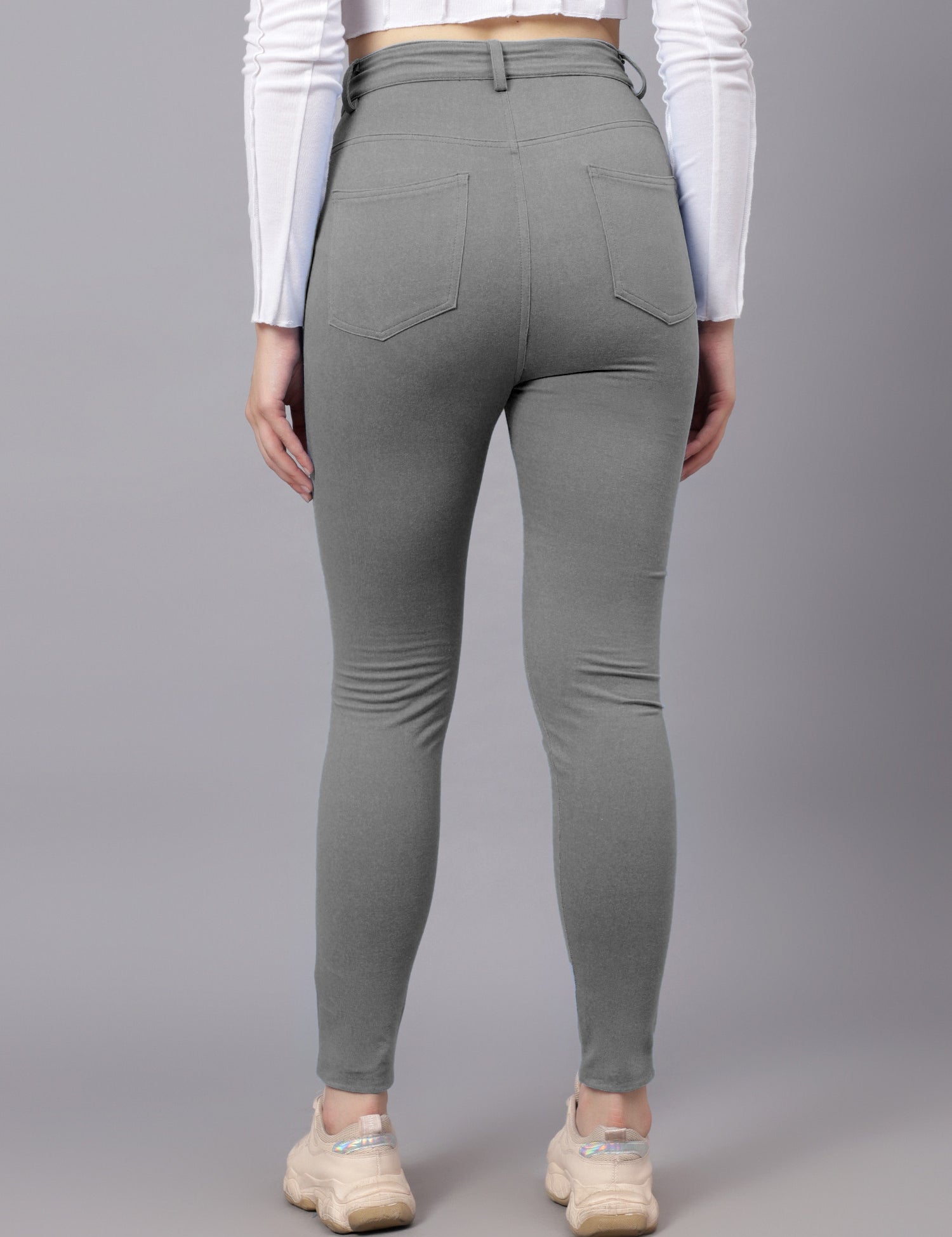 KOTTY Skinny Women Grey Jeans 