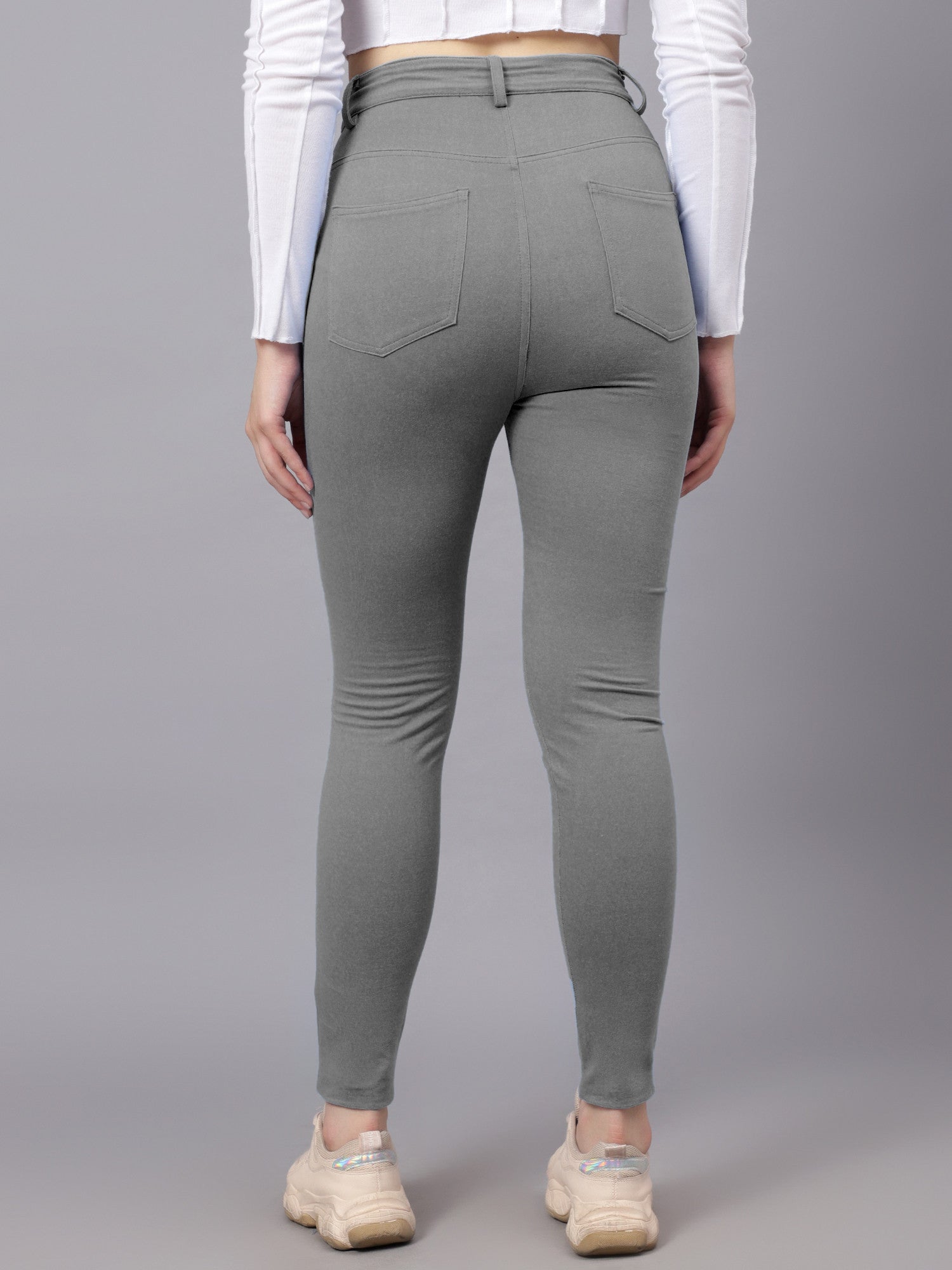 KOTTY Skinny Women Grey Jeans 