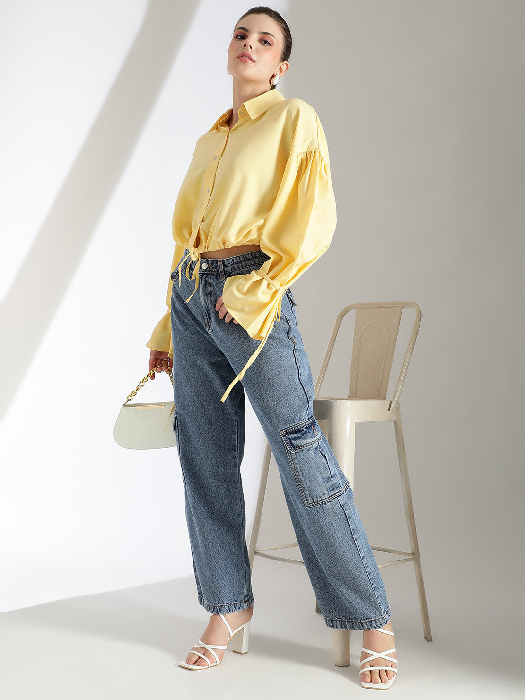 KOTTY Regular Women Light Blue Jeans 