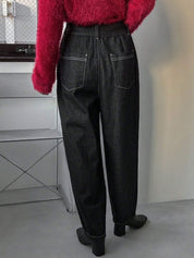KOTTY Loose Fit Women Black Jeans 