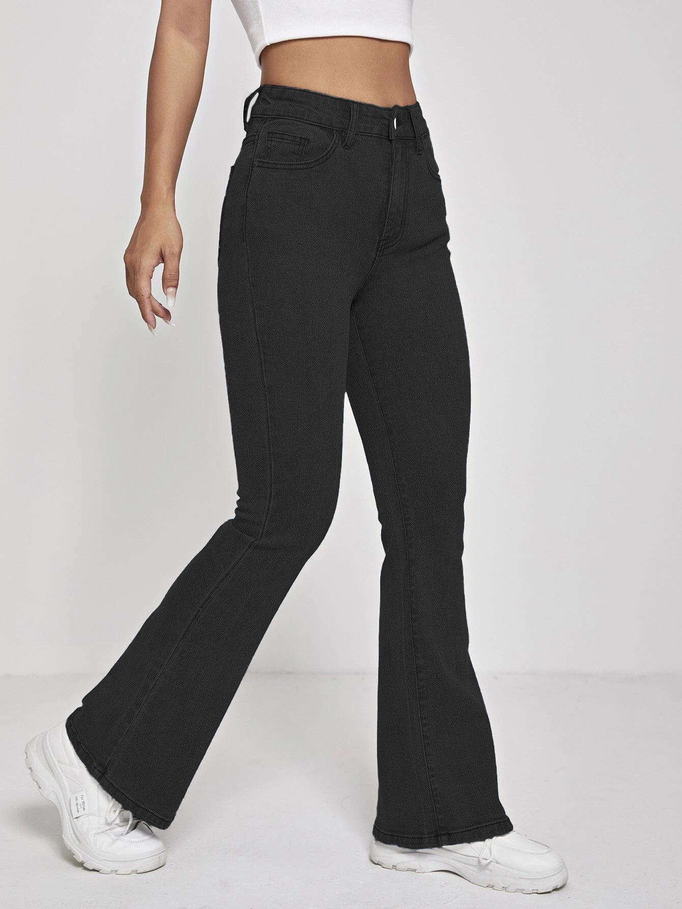 KOTTY Boot-Leg Women Black Jeans 
