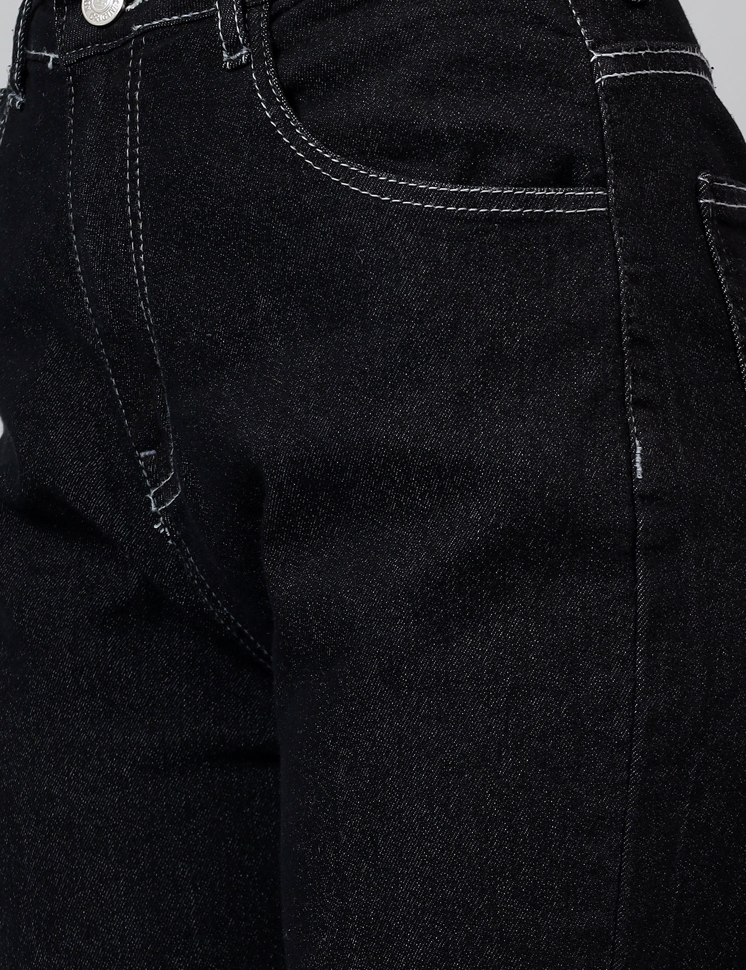 KOTTY Boot-Leg Women Black Jeans 