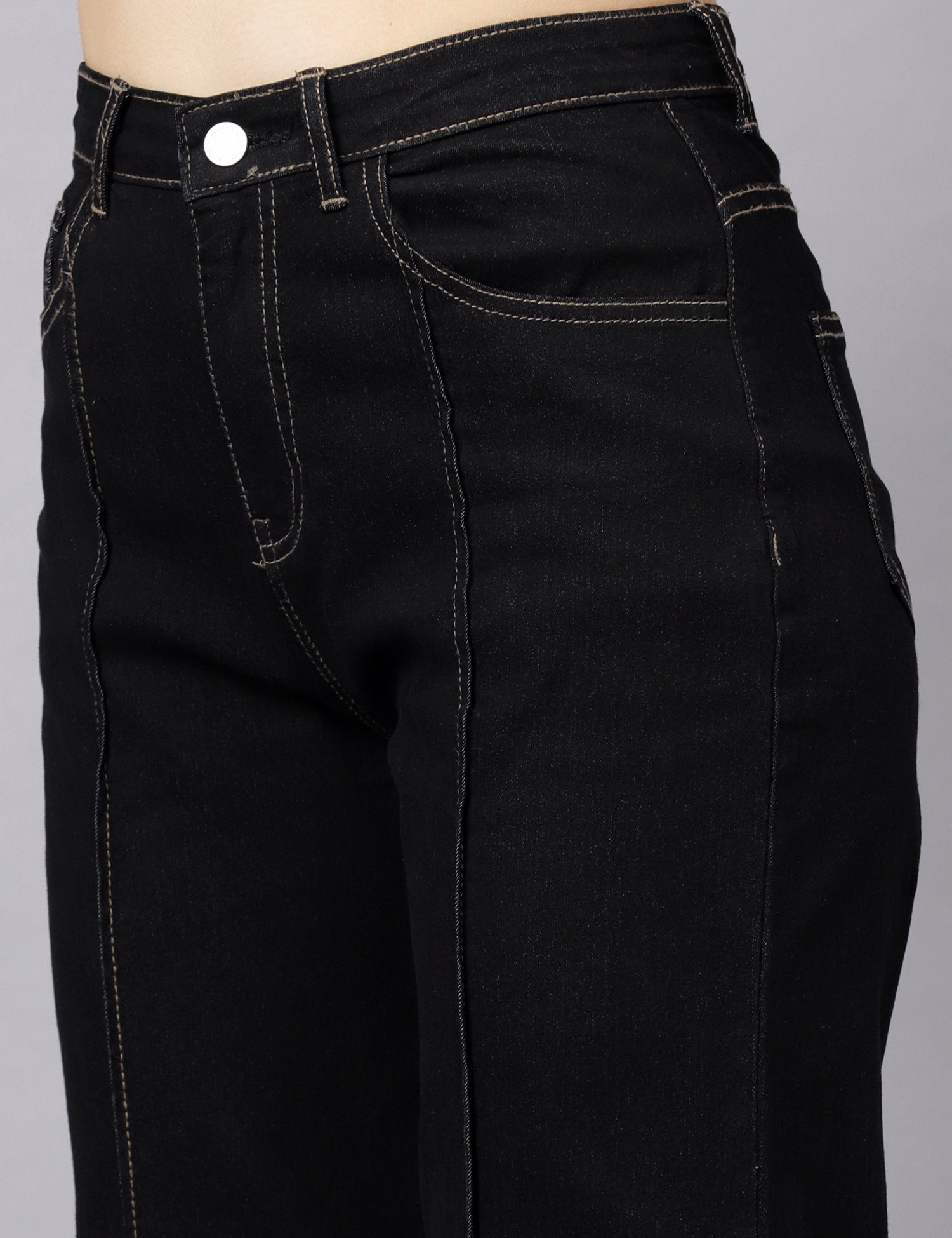 KOTTY Regular Women Black Jeans 