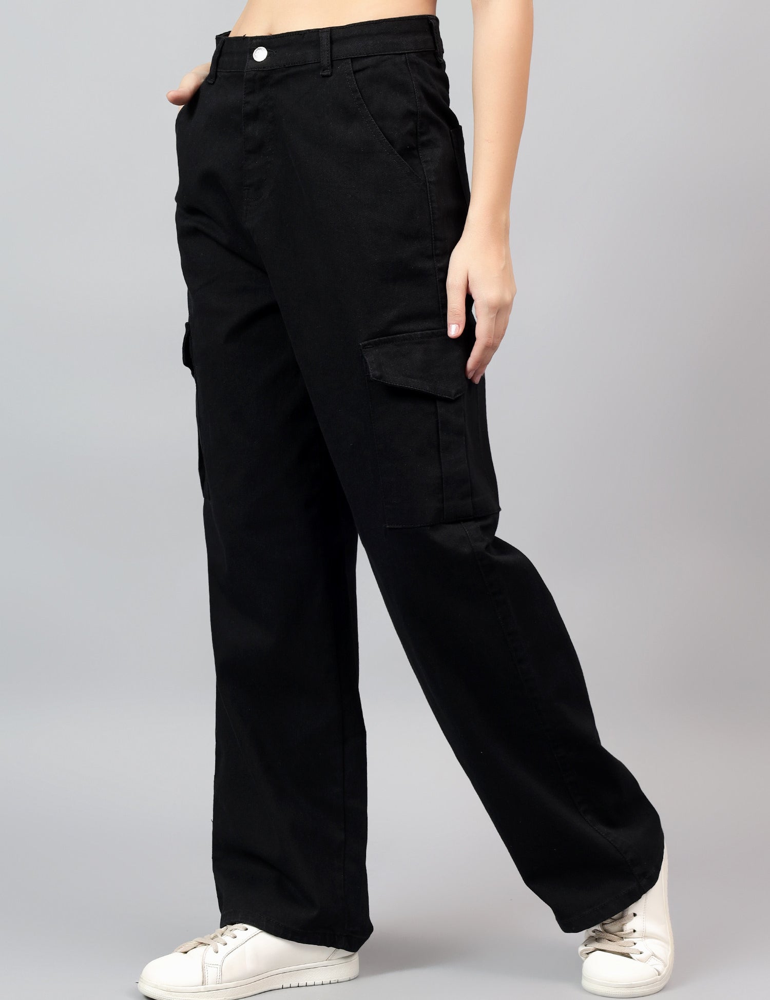 KOTTY Straight Fit Women Black Jeans 
