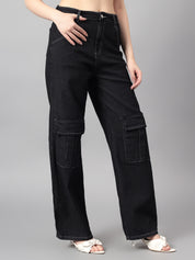 KOTTY Straight Fit Women Black Jeans 