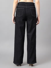 KOTTY Straight Fit Women Black Jeans 