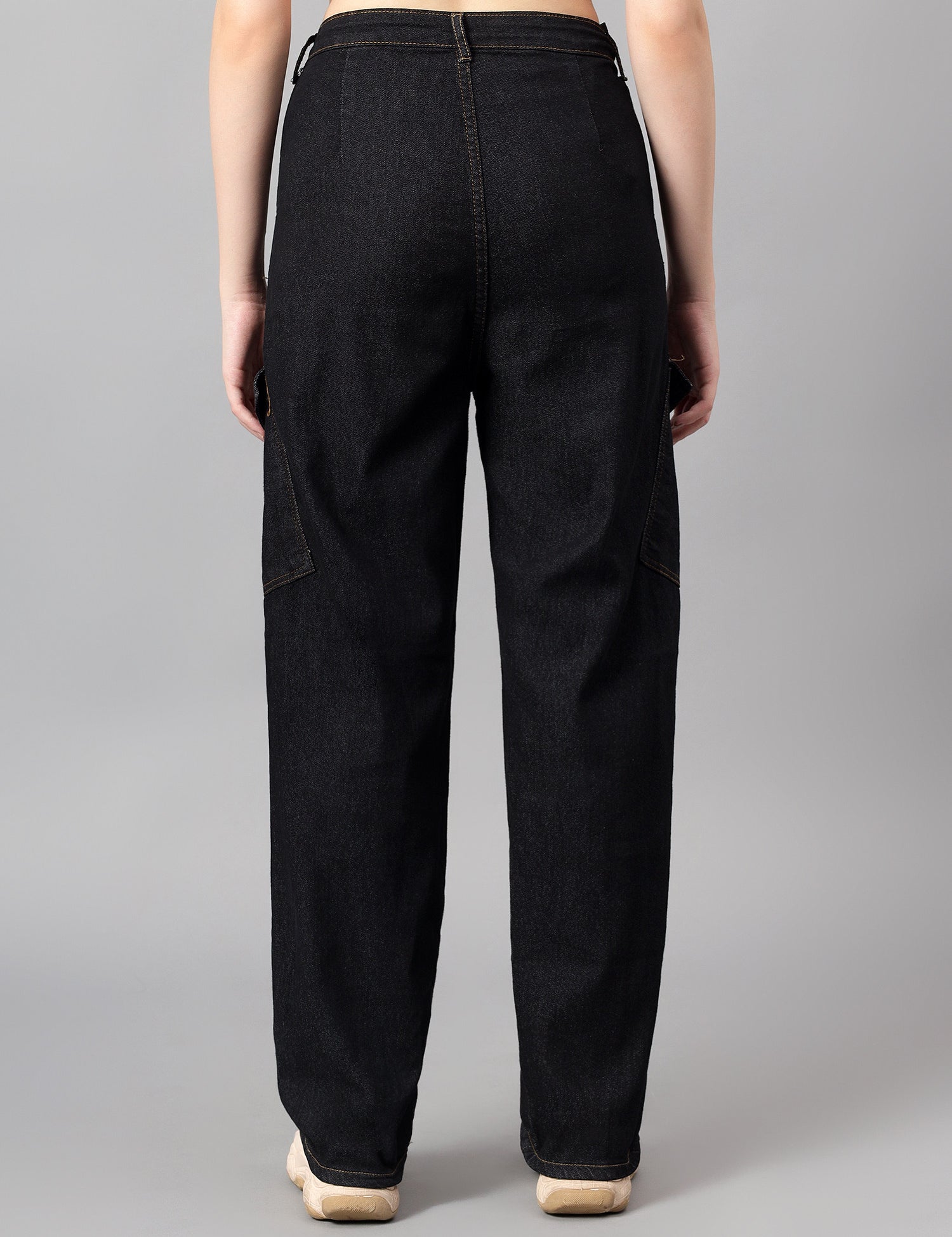 KOTTY Straight Fit Women Black Jeans 