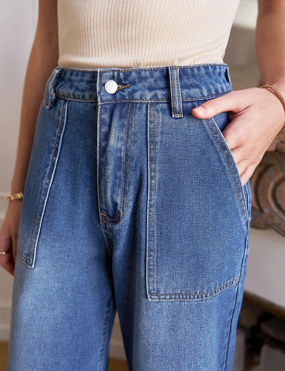 KOTTY Regular Women Dark Blue Jeans 
