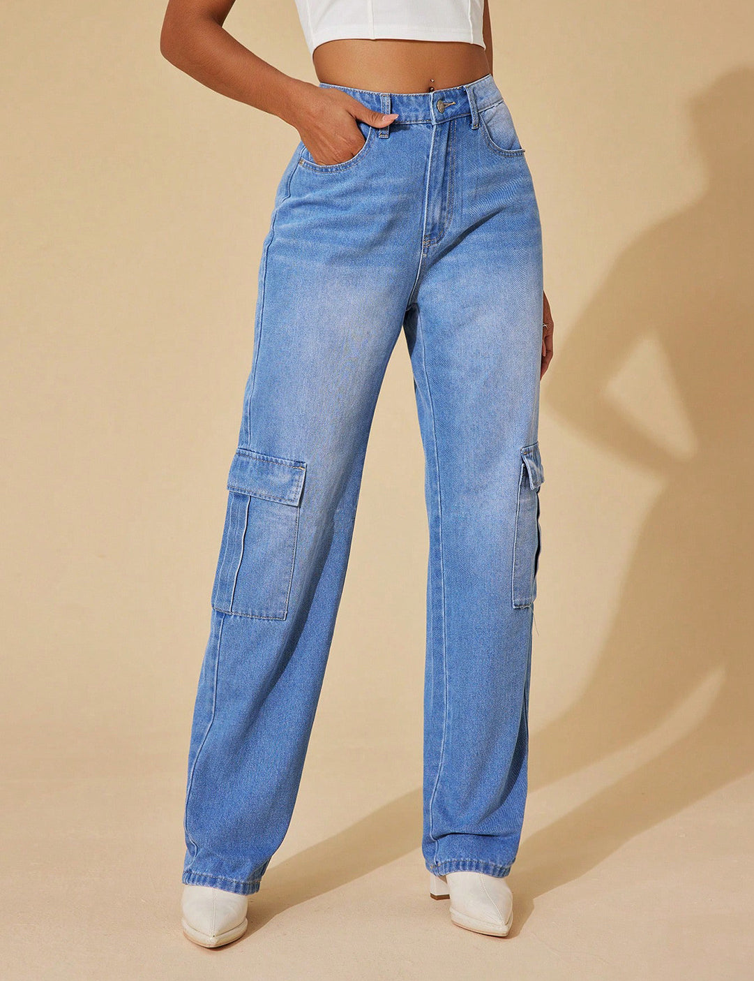 KOTTY Regular Women Light Blue Jeans 