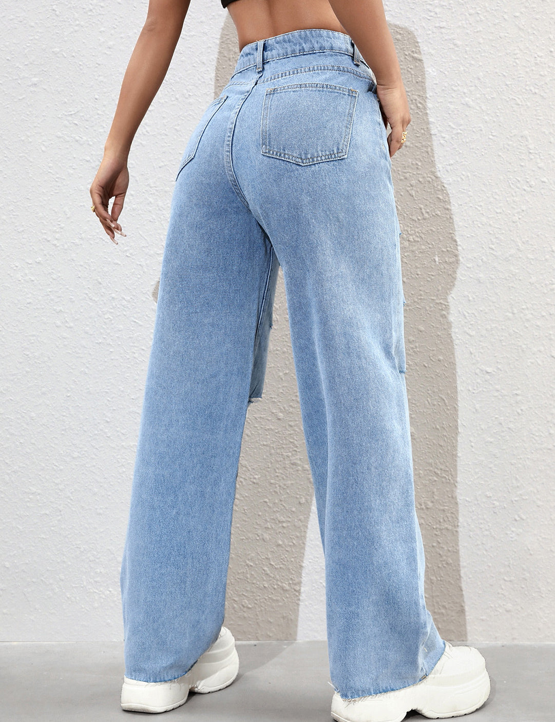 KOTTY Regular Women Light Blue Jeans 