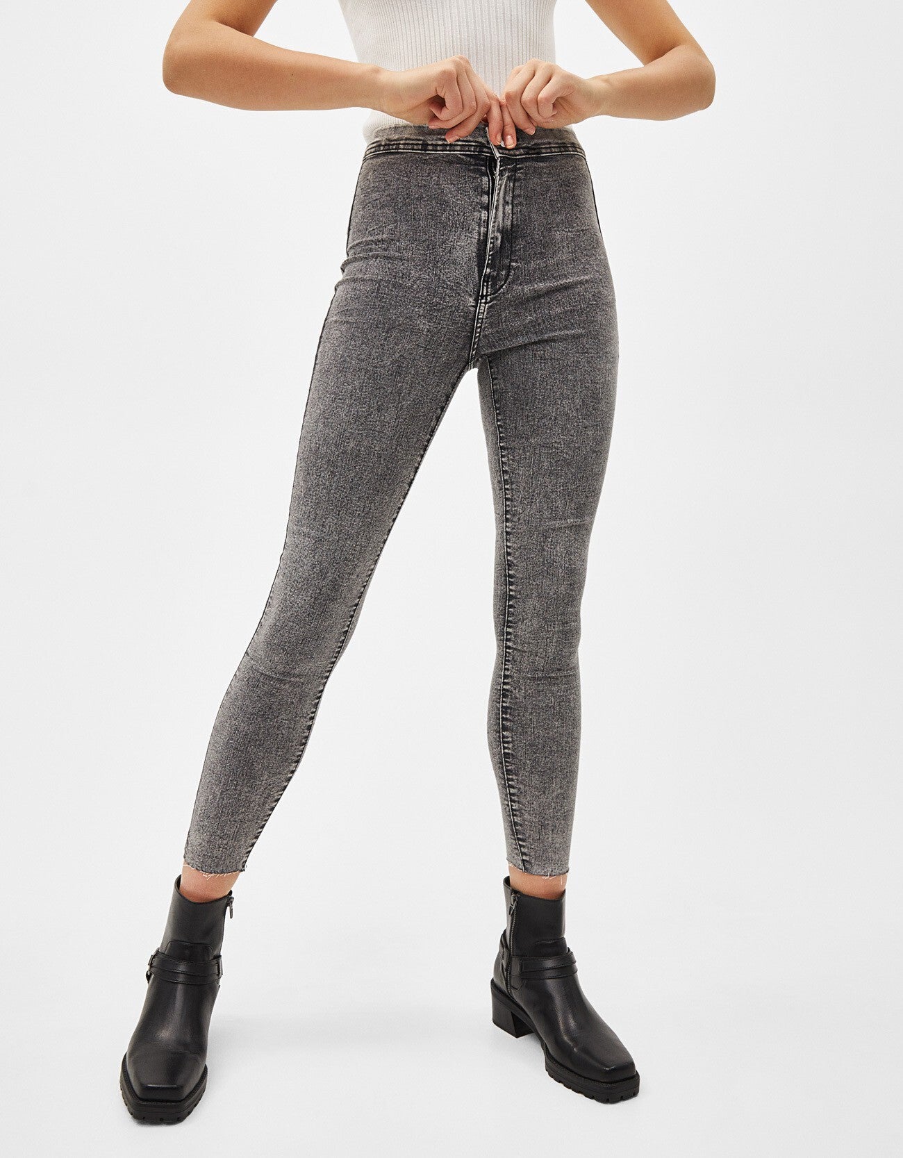 KOTTY Regular Women Grey Jeans 