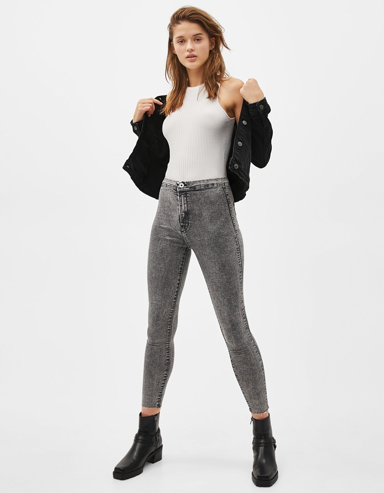 KOTTY Regular Women Grey Jeans 