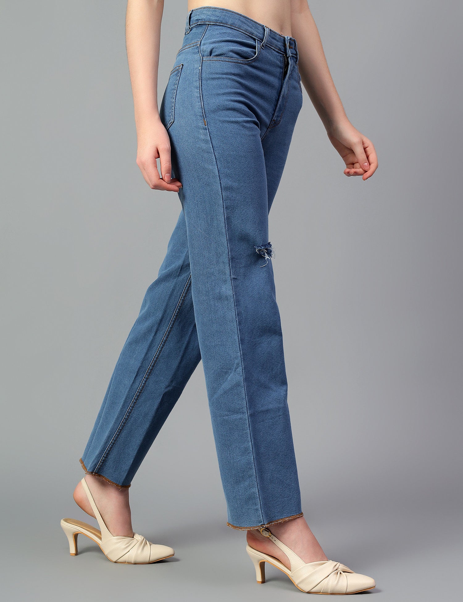 KOTTY Regular Women Blue Jeans 