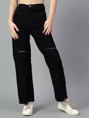 KOTTY Regular Women Black Jeans 