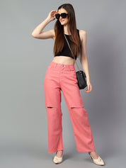 KOTTY Regular Women Red Jeans 