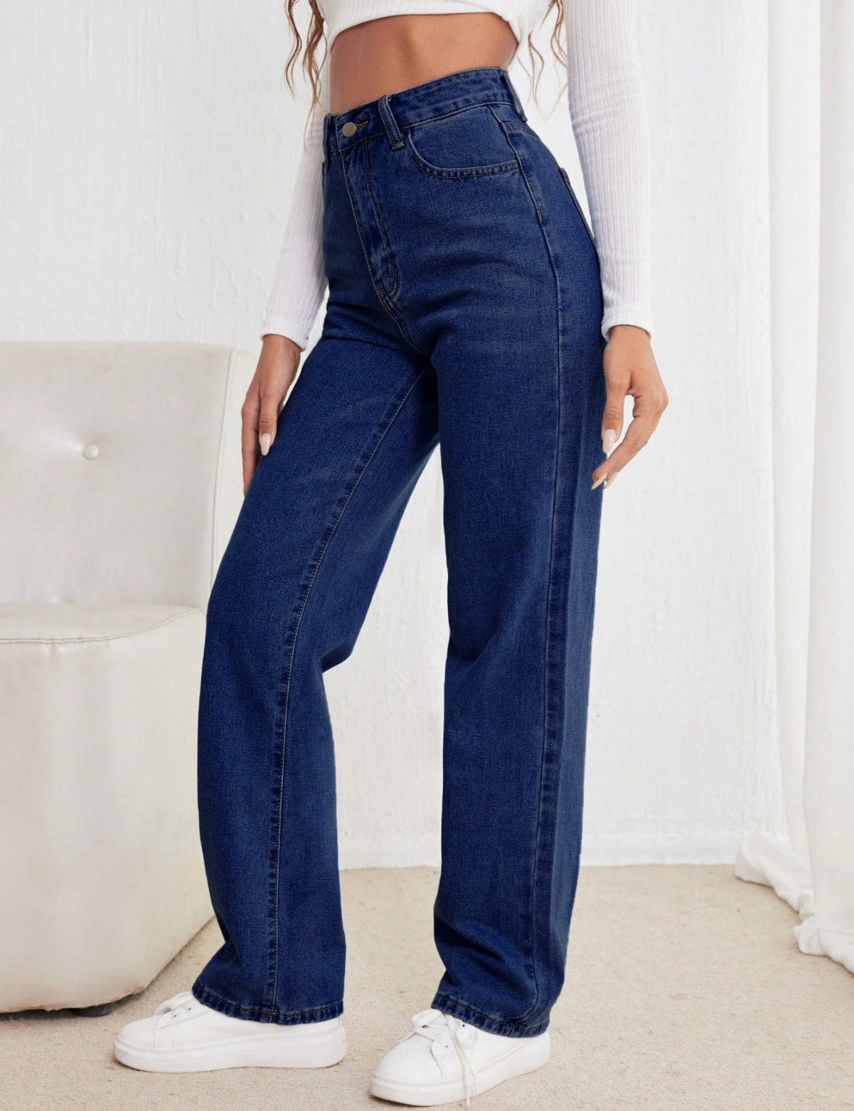 KOTTY Straight Fit Women Blue Jeans 