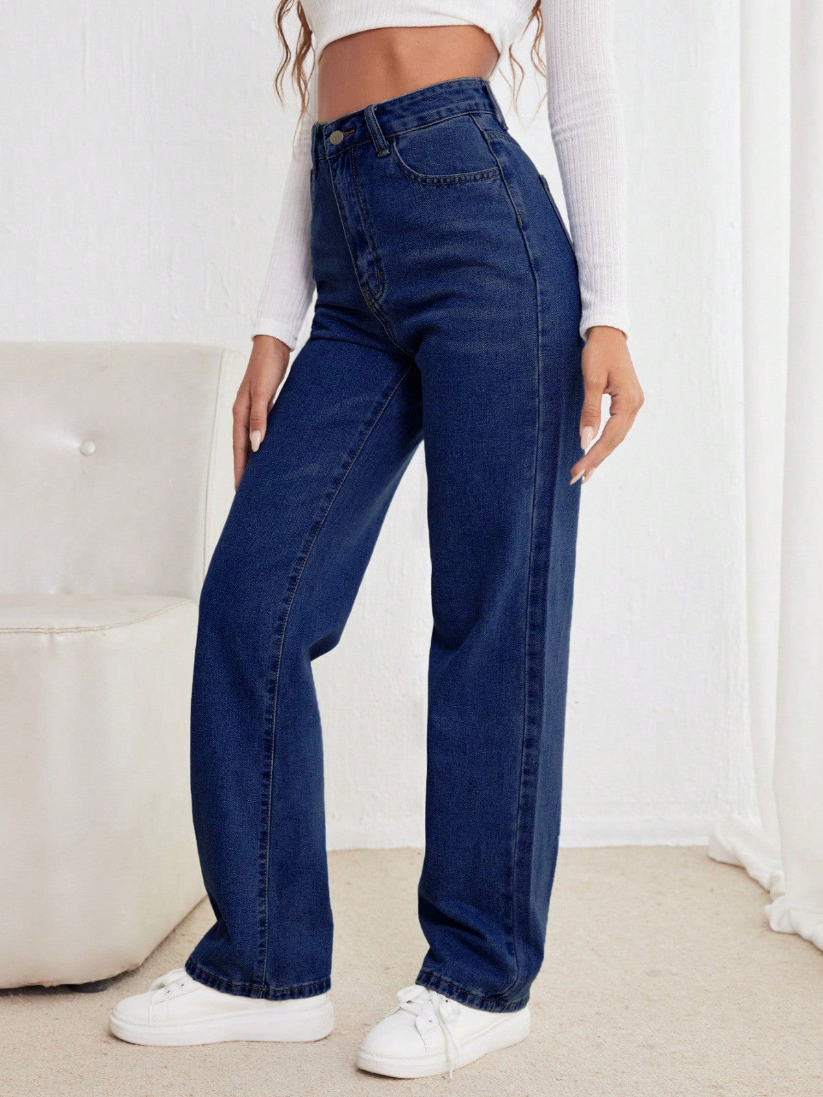KOTTY Straight Fit Women Blue Jeans 
