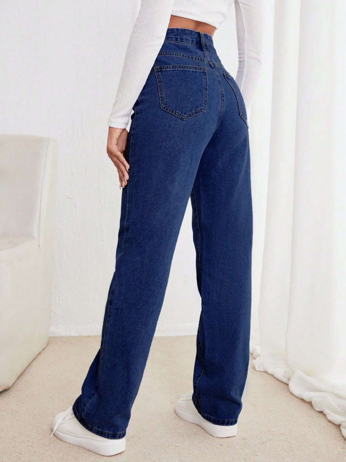 KOTTY Straight Fit Women Blue Jeans 
