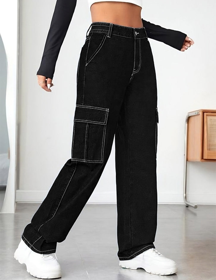 KOTTY Regular Women Black Jeans 