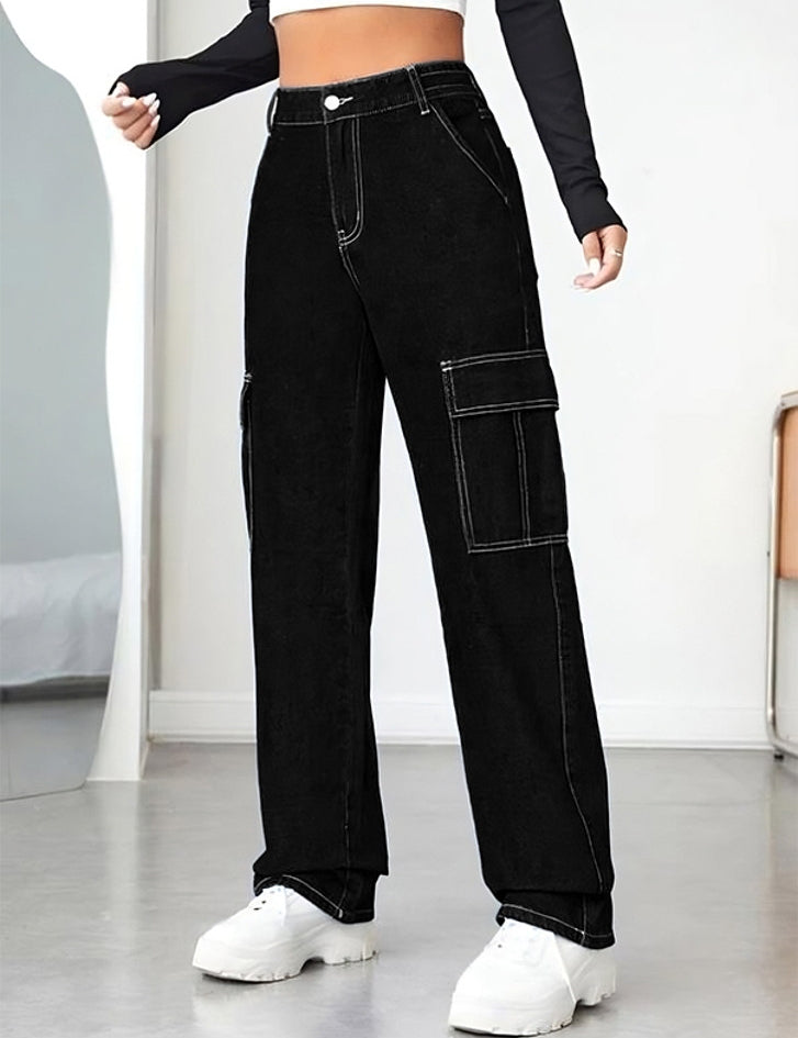 KOTTY Regular Women Black Jeans 