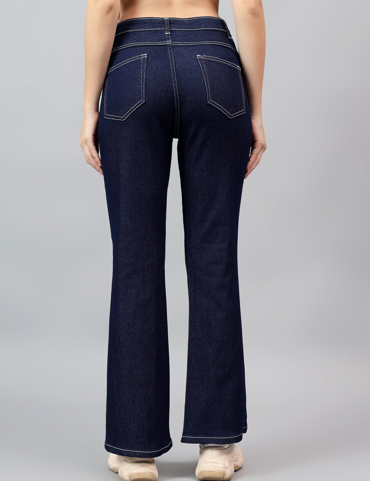 KOTTY Boot-Leg Women Blue Jeans 