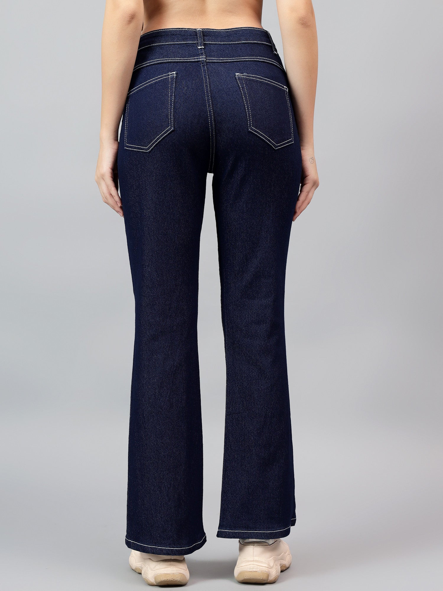 KOTTY Boot-Leg Women Blue Jeans 