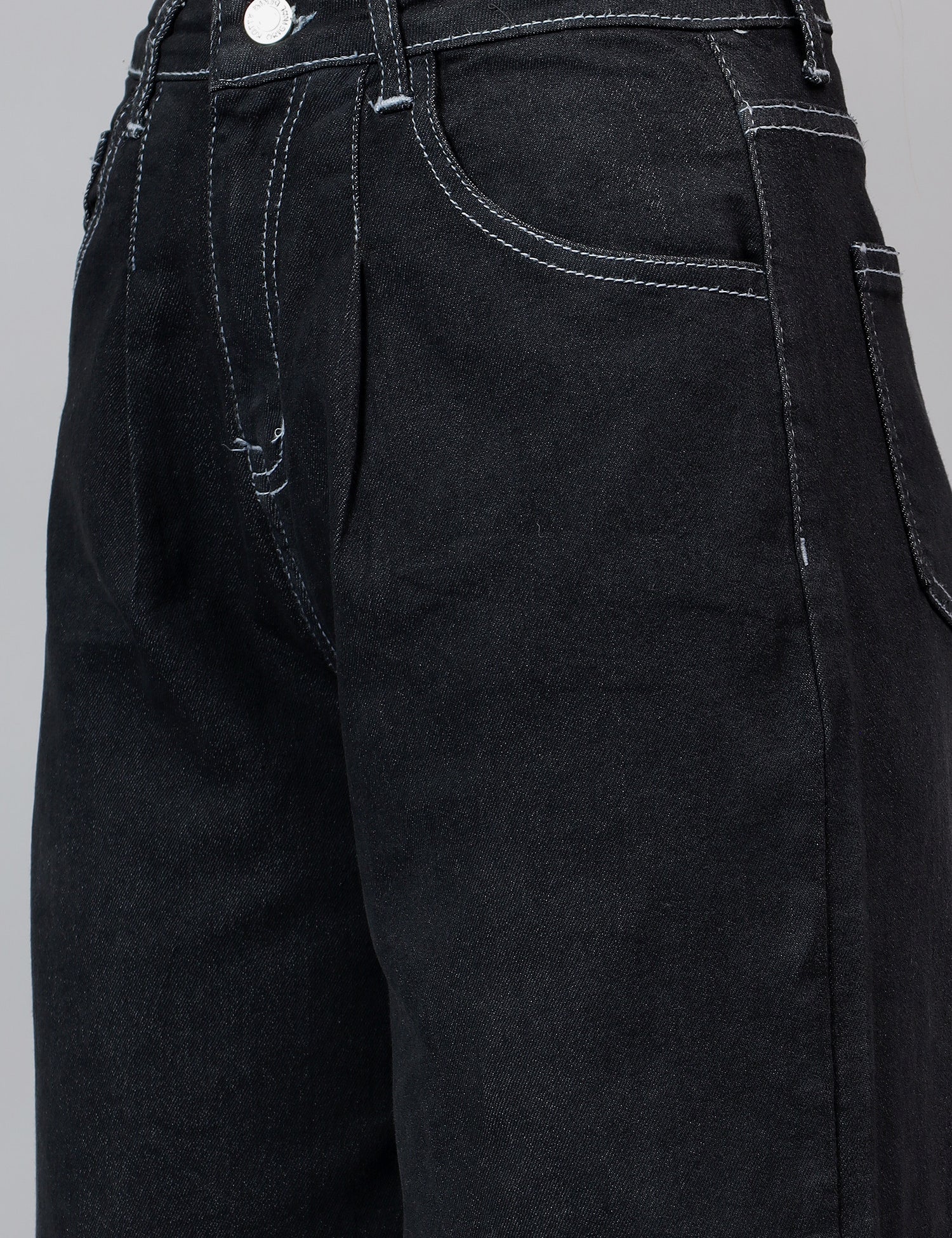 KOTTY Straight Fit Women Black Jeans 
