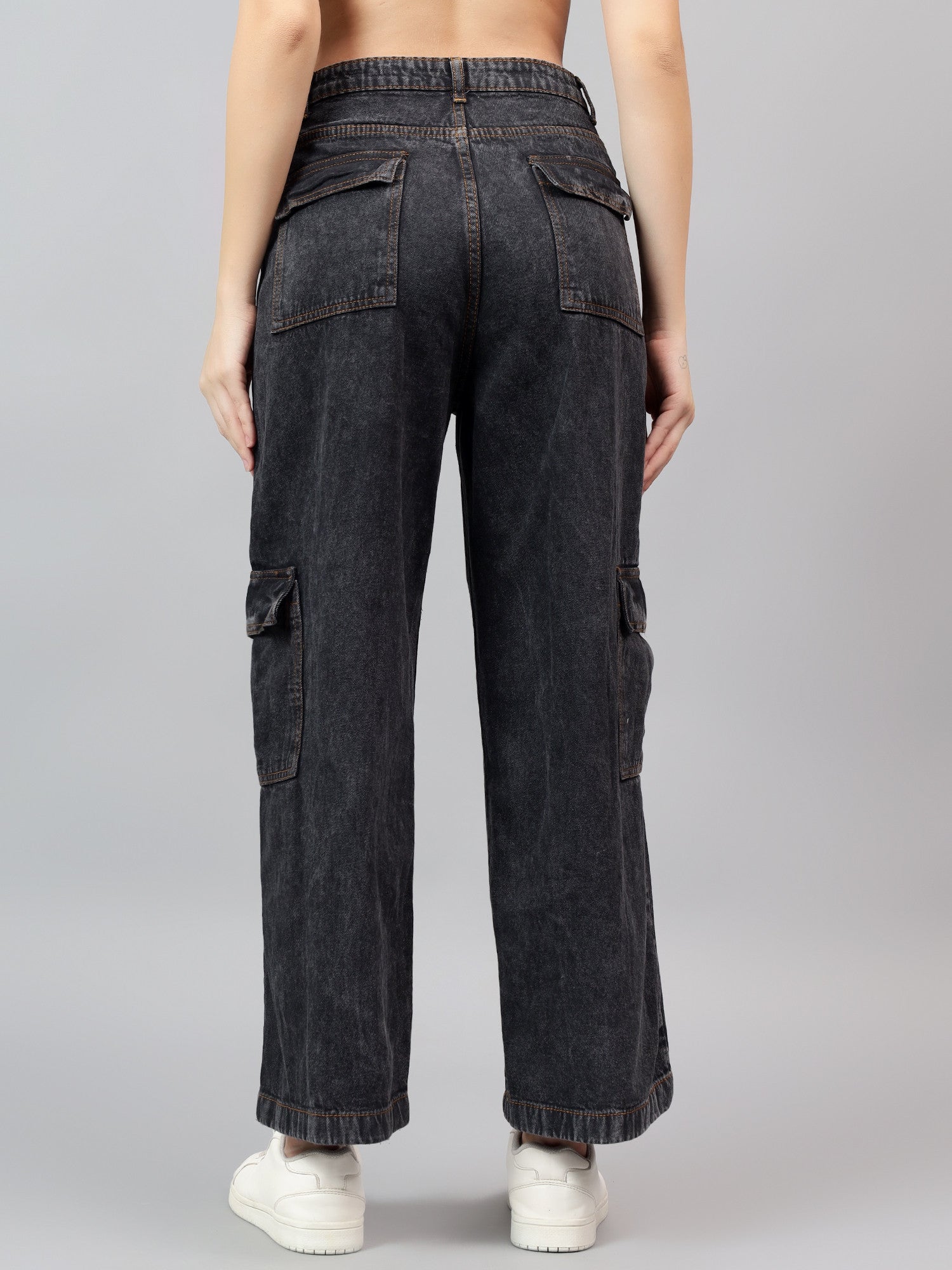 KOTTY Straight Fit Women Grey Jeans 