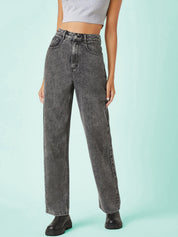 KOTTY Straight Fit Women Grey Jeans 