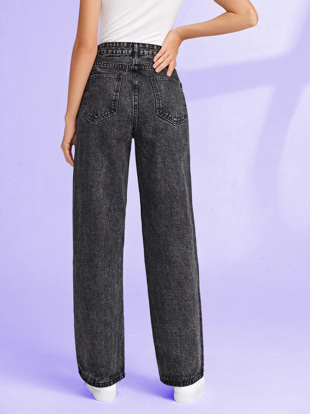 KOTTY Straight Fit Women Grey Jeans 