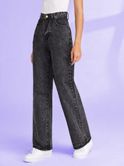 KOTTY Straight Fit Women Grey Jeans 