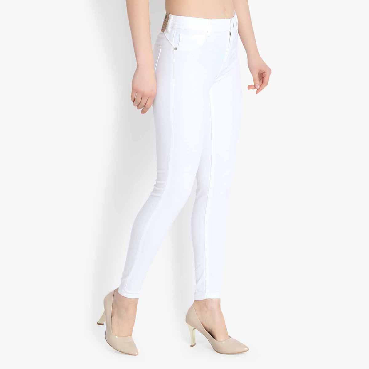 KOTTY Regular Women White Jeans 