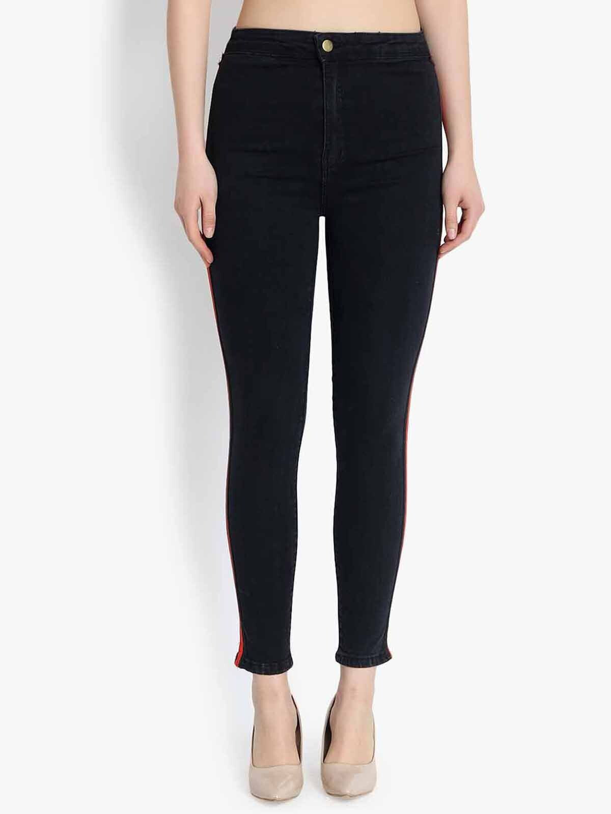 KOTTY Regular Women Black Jeans 