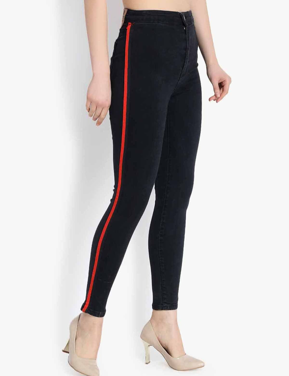 KOTTY Regular Women Black Jeans 