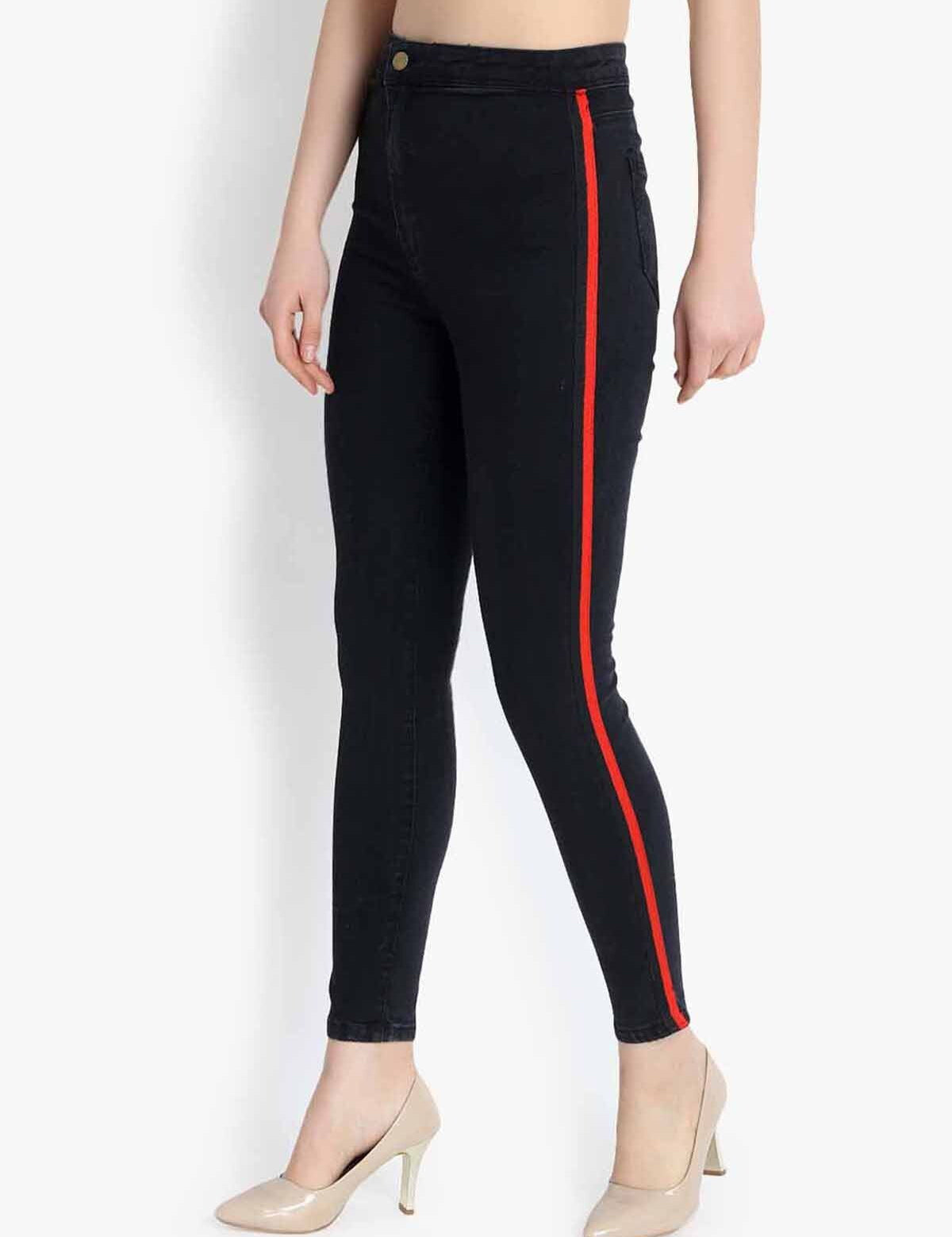 KOTTY Regular Women Black Jeans 