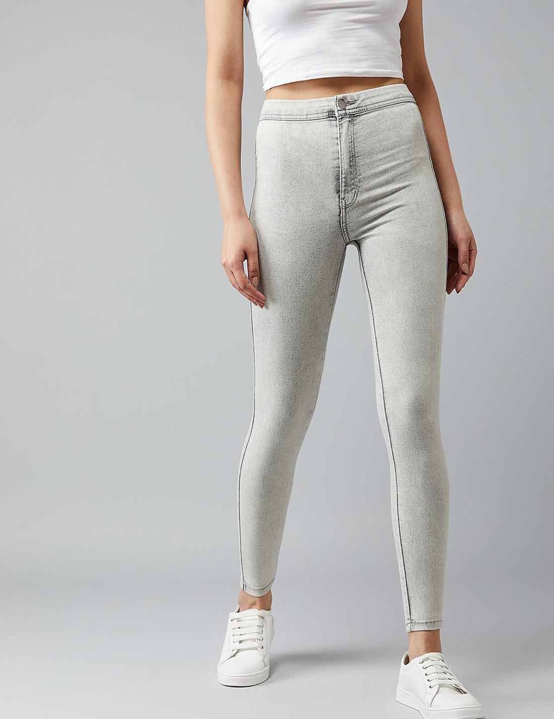 KOTTY Regular Women Grey Jeans 