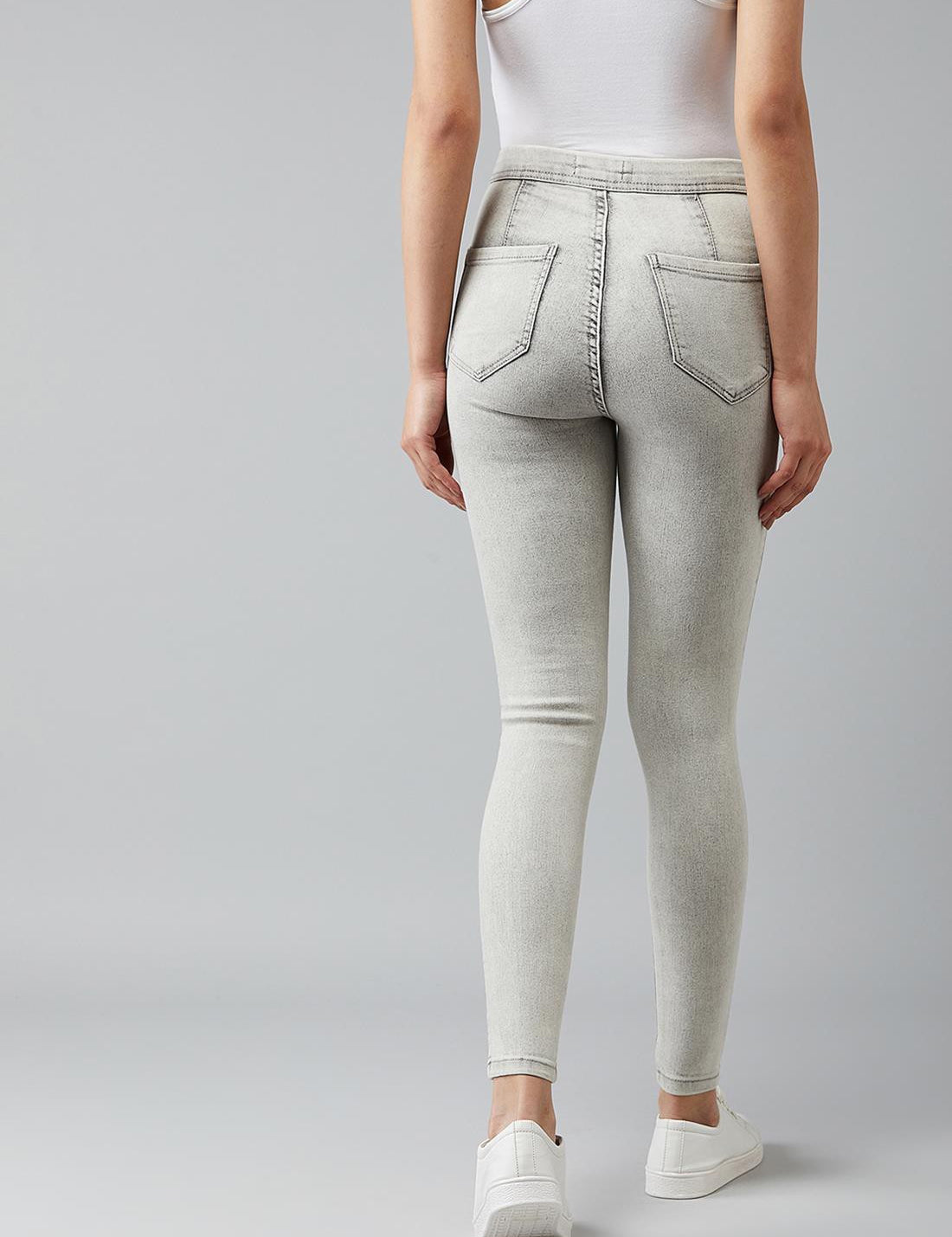 KOTTY Regular Women Grey Jeans 