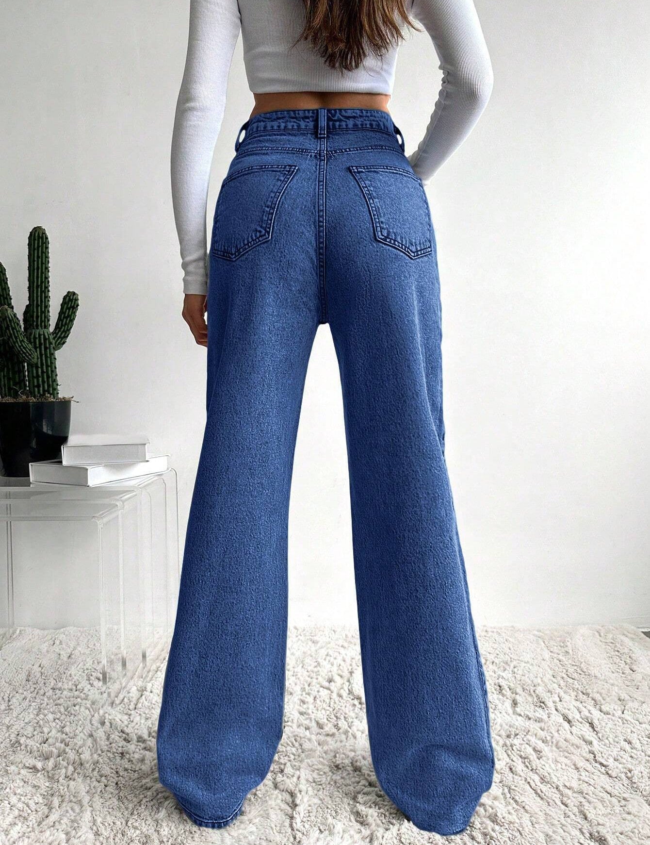 KOTTY Straight Fit Women Blue Jeans 