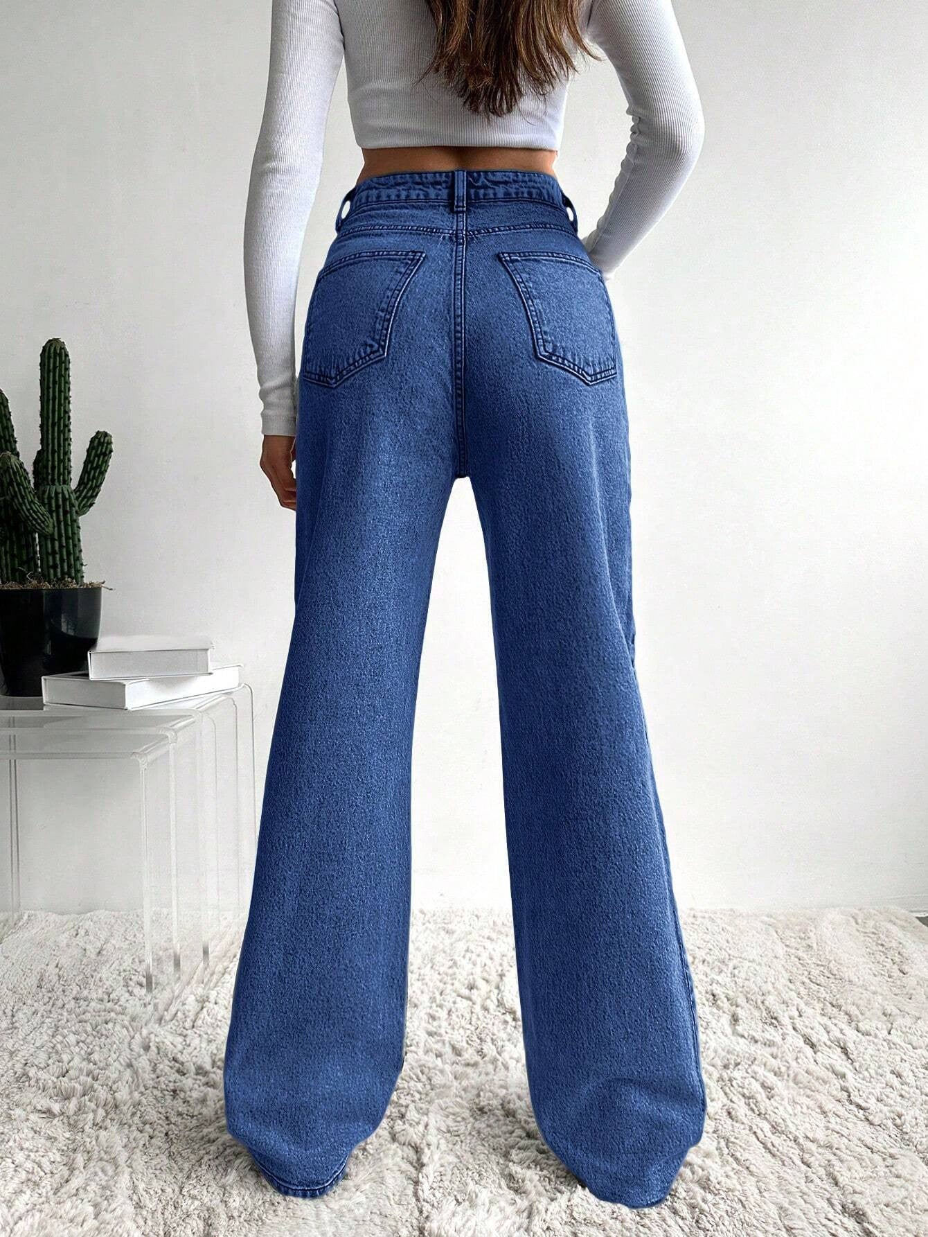KOTTY Straight Fit Women Blue Jeans 