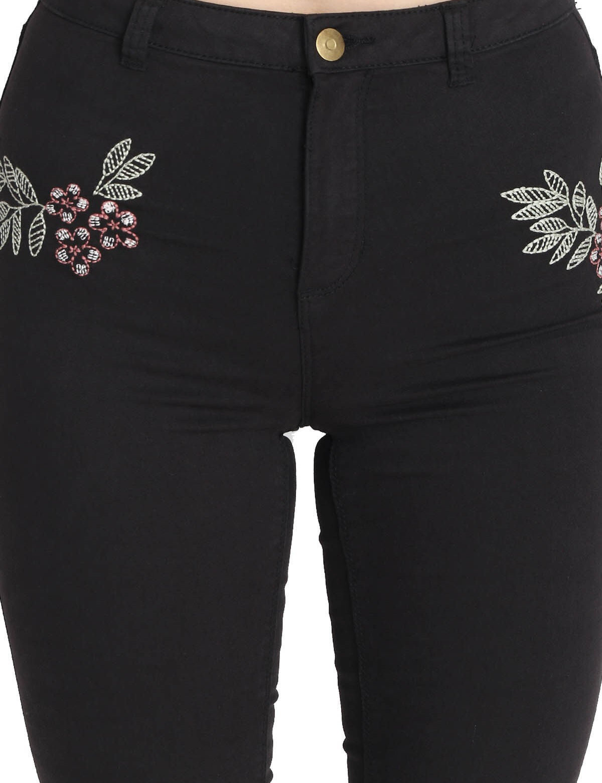 KOTTY Regular Women Black Jeans 